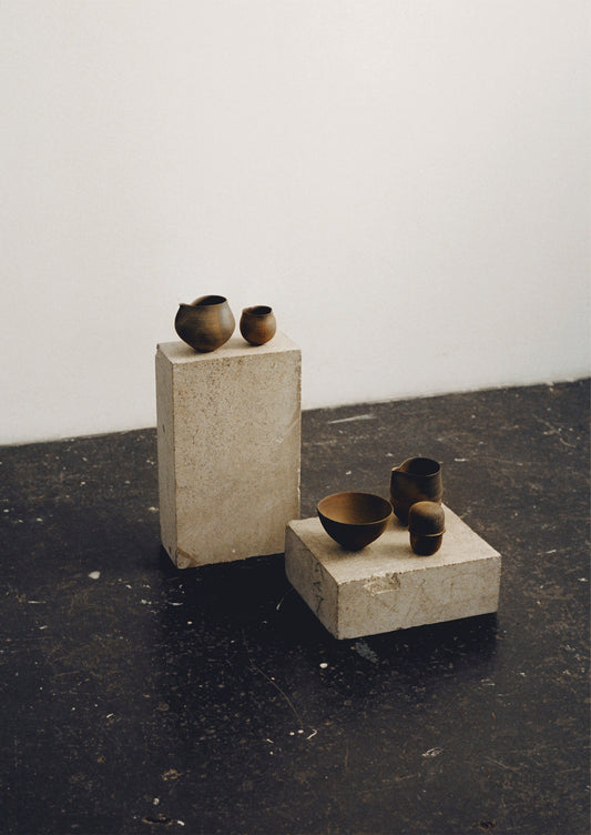 Yuichi Romita Katakuchi Pourer Small | Ash Brown