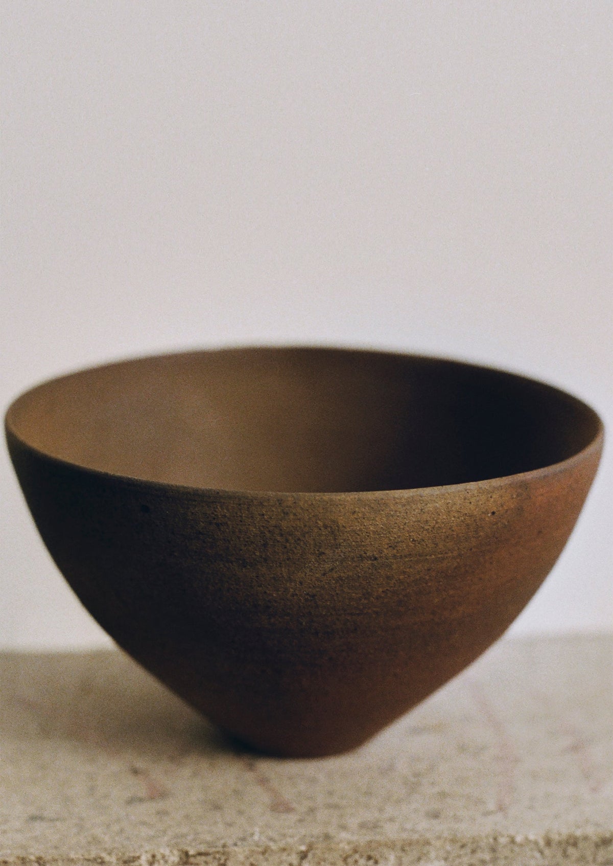 Yuichi Romita Wood Fired Rice Bowl | Ash Brown
