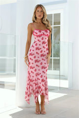 Daylight Dazzle Maxi Dress Pink