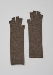 Nishiguchi Kutsushita Merino Tipless Gloves | Brown