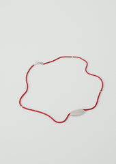 Helena Rohner Miyuki Oval Necklace | Tomato