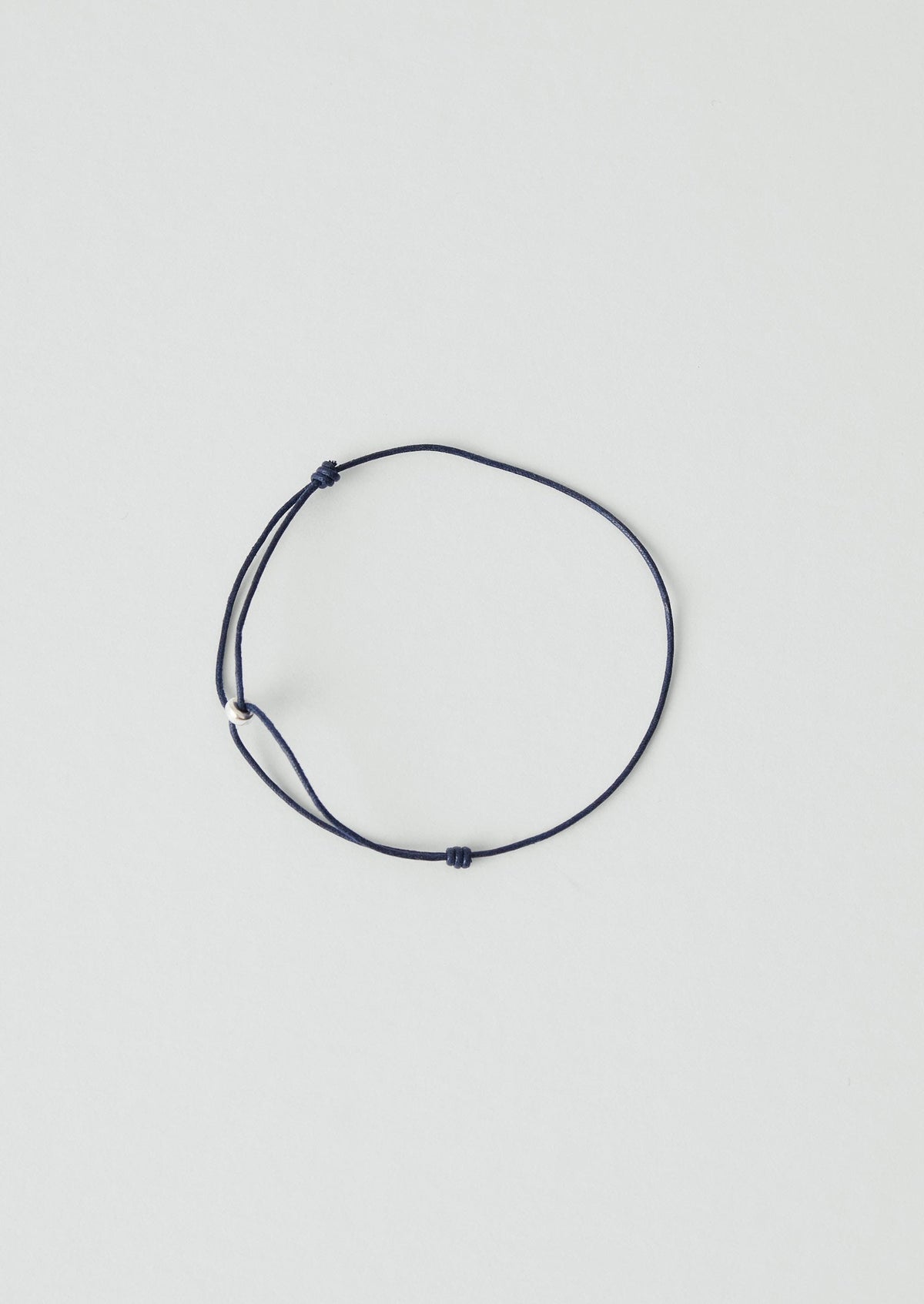 Helena Rohner Silver Bead Bracelet | Navy/Silver