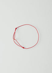 Helena Rohner Silver Bead Bracelet | Tomato/Silver