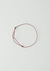 Helena Rohner Silver Bead String Bracelet | Plum/Silver