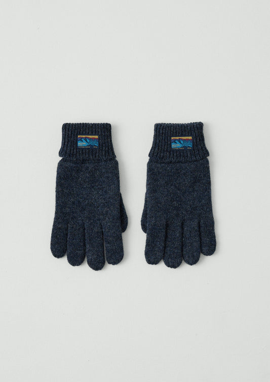 Hestra Knitted Gloves | Navy