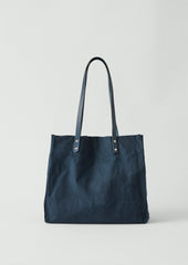 Kate Sheridan Waxed Canvas Tote | Midnight