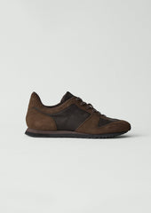 Novesta Marathon Trail Sole Trainers | Bitter Chocolate