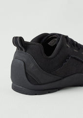 Keen Jasper Split Canvas Trainers | Black