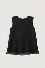 OVERSIZED PLISSE TOP