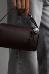METALLIC SPHERE BAG CHARM