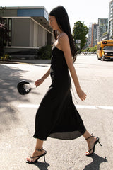 ONE SHOULDER MIDI DRESS