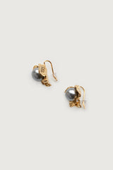 BLACK PEARL EARRING