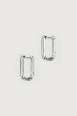 RECTANGULAR HOOP EARRINGS