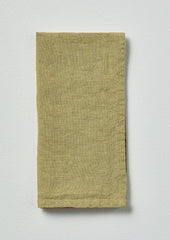 Washed Linen Napkin | Celery