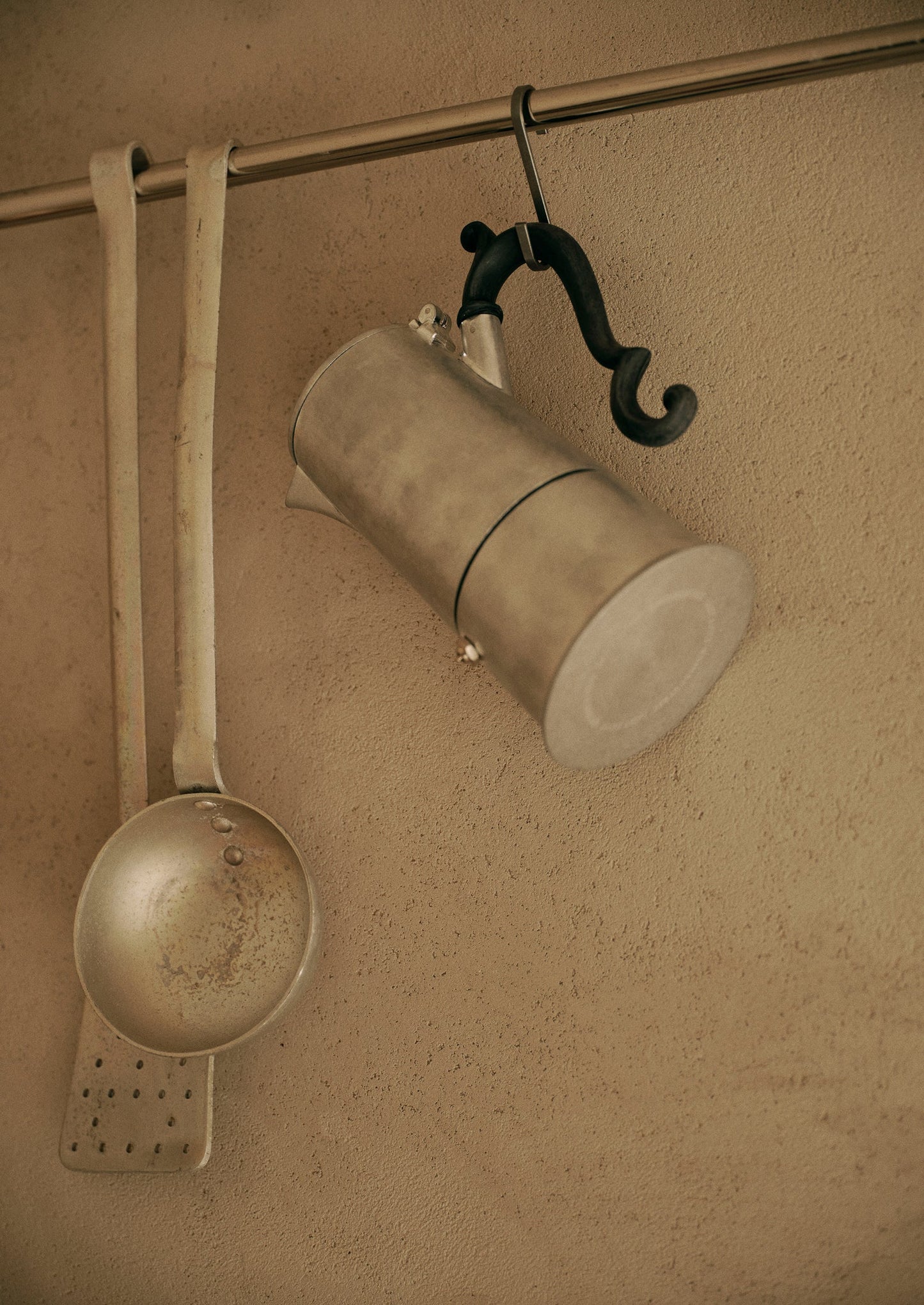 Stonewashed Moka Pot | Silver