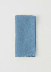 Washed Linen Napkin | Fjord Blue