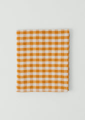 Orchard Check Linen Cotton Tablecloth | Mist/Cider