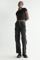 OAK 02 RELAXED MID-RISE CARGO JEAN