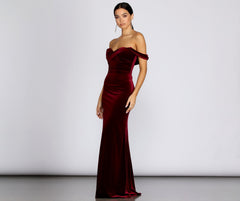 Jenisa Formal Off The Shoulder Dress