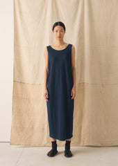 Lydia Jersey Shift Dress | Washed Indigo