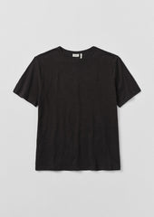 Theo Organic Cotton Short Sleeve Tee | Carbon Black