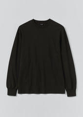 Long Sleeve Crew Neck Tee | Dark Charcoal