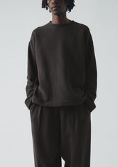 Loopback Jersey Sweatshirt | Black Pepper