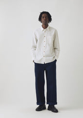 Jacquard Stripe Shirt | Shale Stone