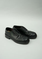 Reworn Sturlini Leather Derby Shoes Size 40 (588) | Black
