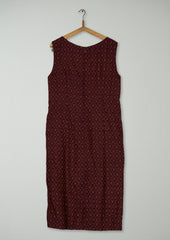 Reworn Ikat Column Dress Size 14 (1875) | Multi