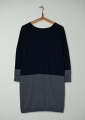 Reworn Jumper Dress Size S (628) | Multi