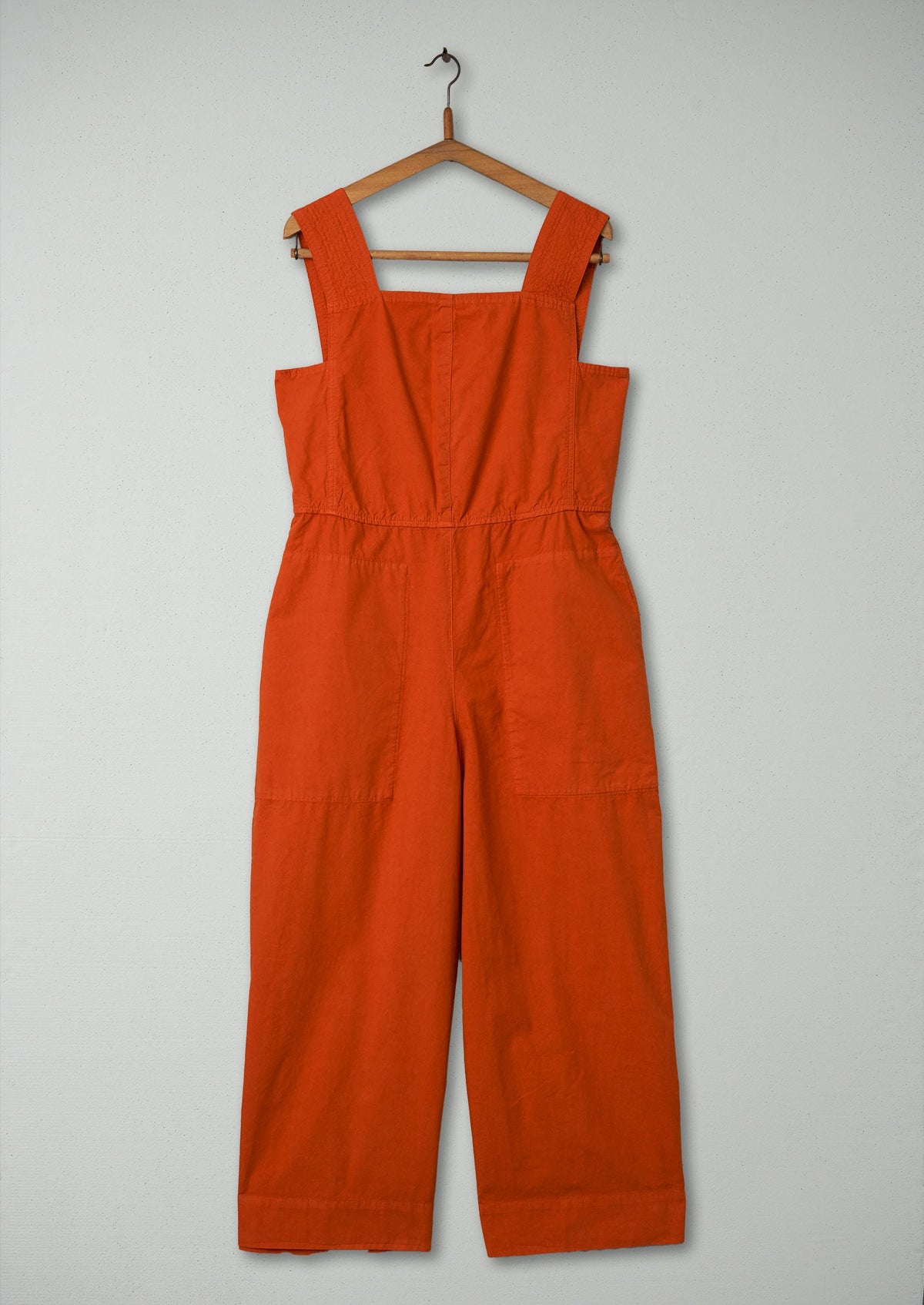 Reworn Cotton Linen Jumpsuit Size 6 (1287) | Spice