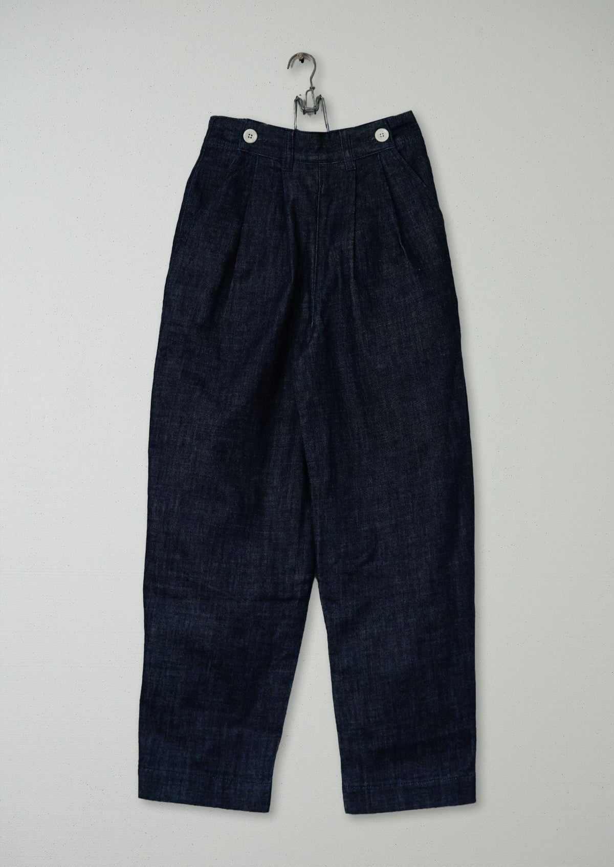 Reworn Indigo Denim Trousers Size 4 (1048) | Indigo