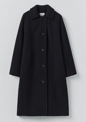 Wool Conservatoire Coat | Deep Navy