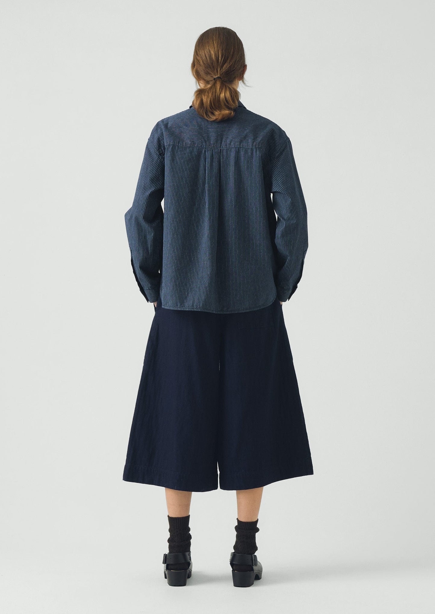 Japanese Denim Culottes | Indigo