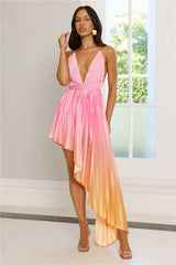 Afterglow Affair Maxi Dress Pink