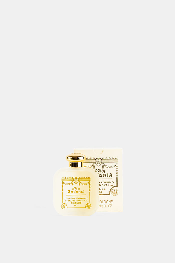 Santa Maria Novella Acqua di Colonia coffret et flacon ivoire bouchon doré Officina Profumo Firenze 1612 100ml