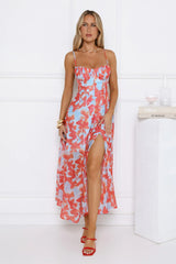 All Eyes Here Maxi Dress Blue
