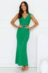 Diamond Delights Maxi Dress Green