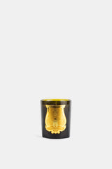 Trudon bougie classique Balmoral 270g verre fumé noir médaillon doré cire verte yakusugi FW26