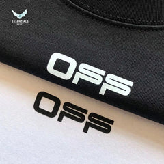Off - White Basic Logo Tee – White - ESSENTIALS EGYPT