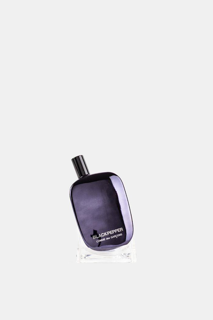 Comme des Garçons Parfums Blackpepper eau de parfum 100ml flacon verre teinté violet profond yakusugi base cristal transparente