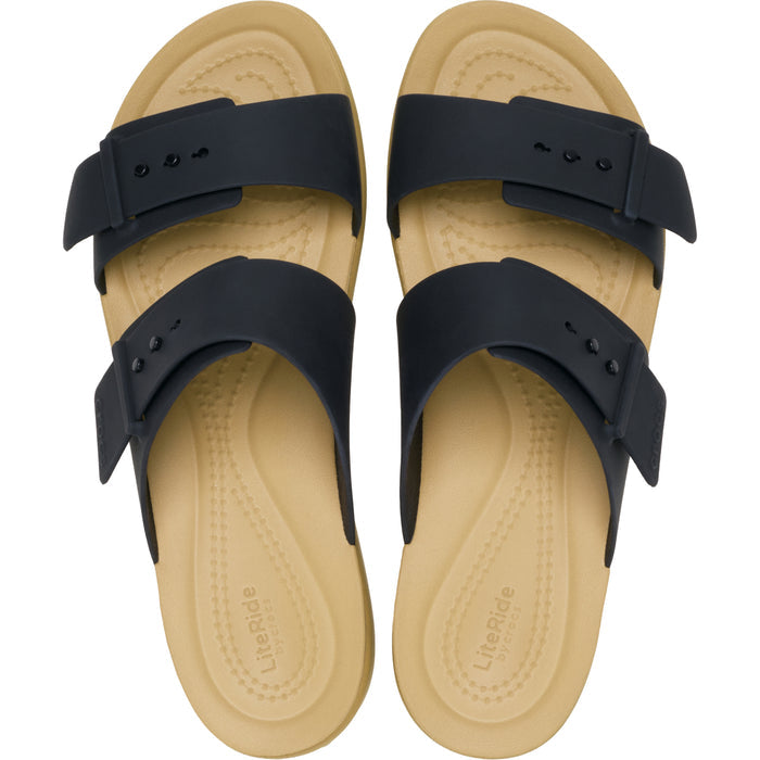 Brooklyn Buckle Low Low - Black/Tan