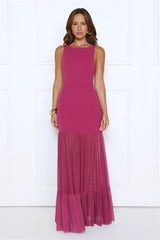 Bloomed With Love Maxi Dress Plum