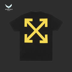 Off - White Caravaggio Print Tee – Black/White - ESSENTIALS EGYPT