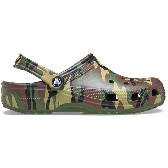 Classic Camouflage Clog - Asker Yeşili/Çok Renkli