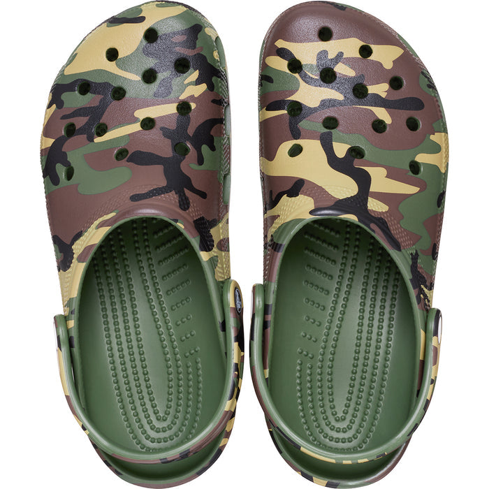Classic Camouflage Clog - Asker Yeşili/Çok Renkli