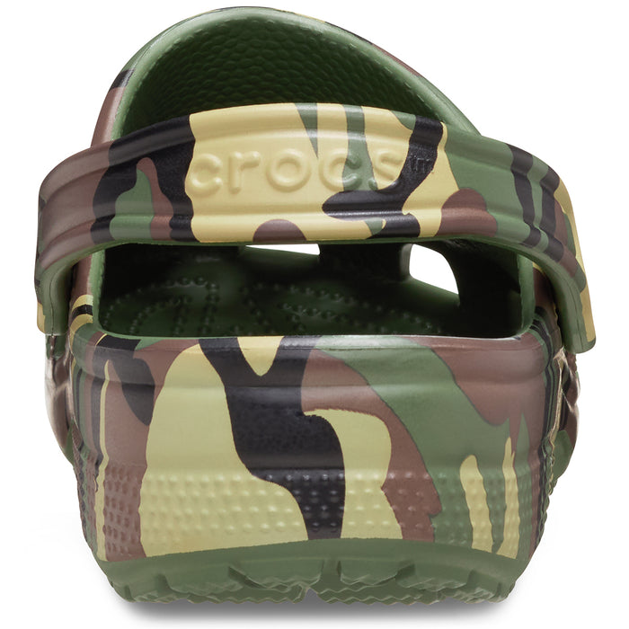 Classic Camouflage Clog - Asker Yeşili/Çok Renkli