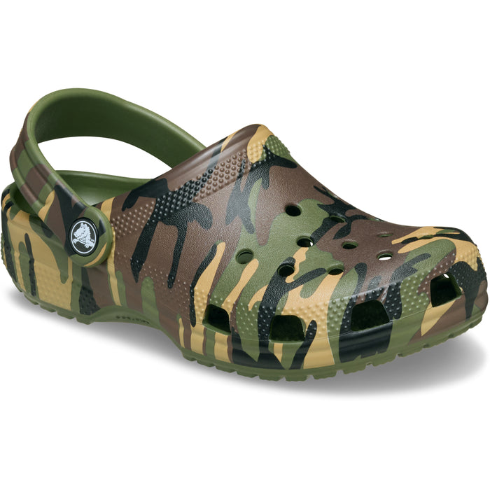 Classic Camouflage Clog K - Asker Yeşili/Çok Renkli
