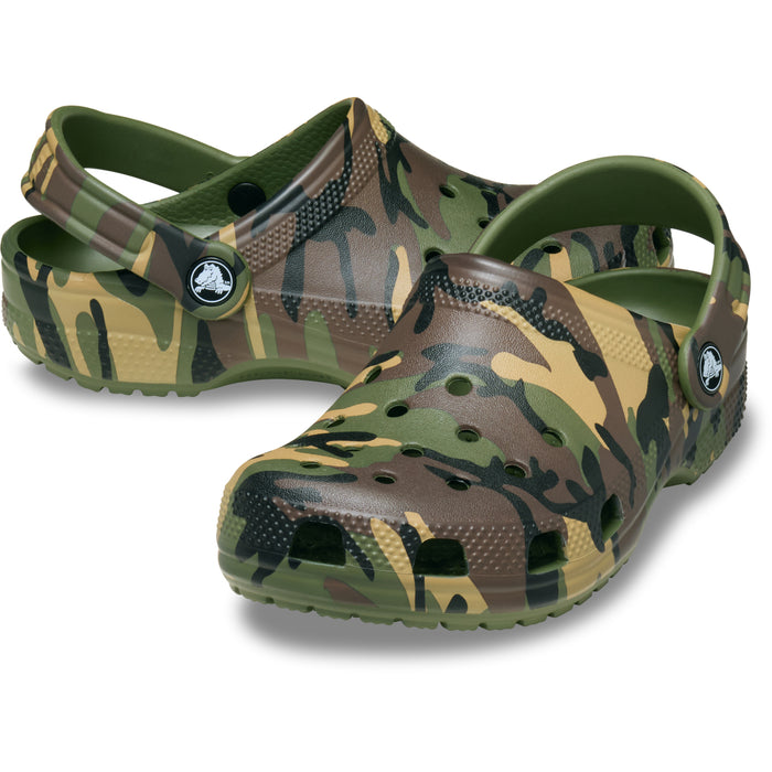 Classic Camouflage Clog K - Asker Yeşili/Çok Renkli